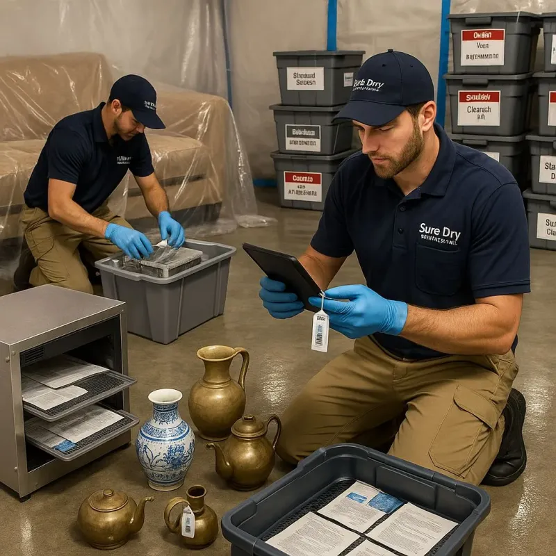 Content Protection and Restoration process in Leicester, MA