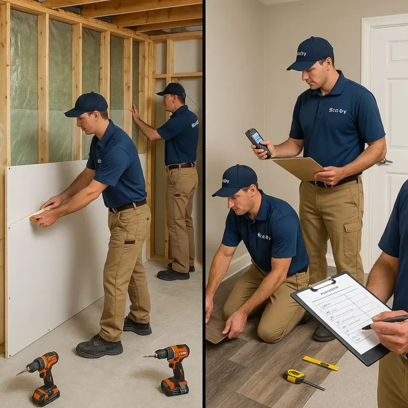 Repairs and Reconstruction process in Leicester, MA